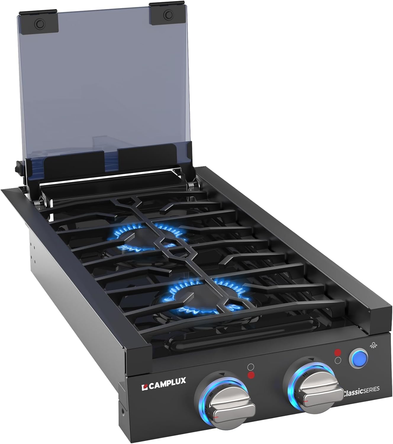 Camplux 2-Burner Cooktop