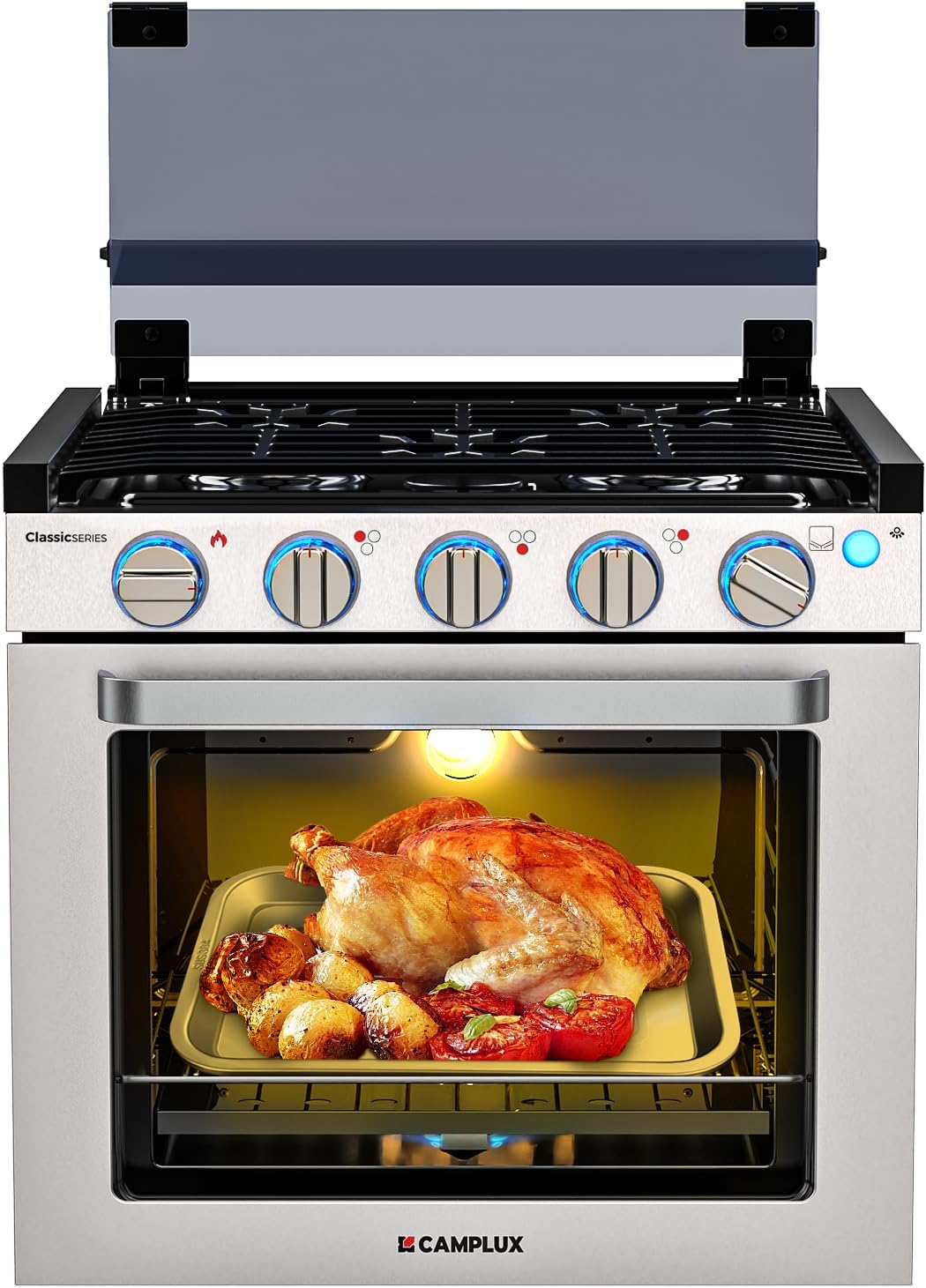 Camplux 3-Burner + Oven